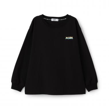 グラデーションロゴ長袖Tシャツ