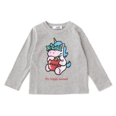 ユニコーンプリントTシャツ