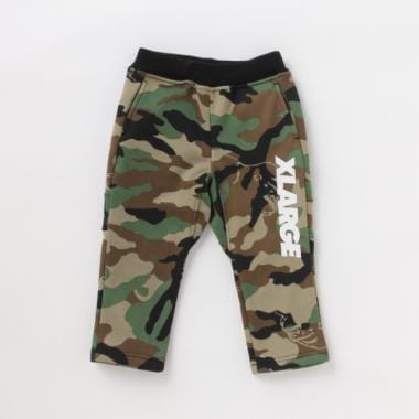 裏フリース OGゴリラ迷彩柄ボンディングパンツ(80 カーキ): キッズ