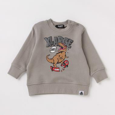 スケートダイナソートレーナー(80cm グレー): キッズ - ナルミヤ