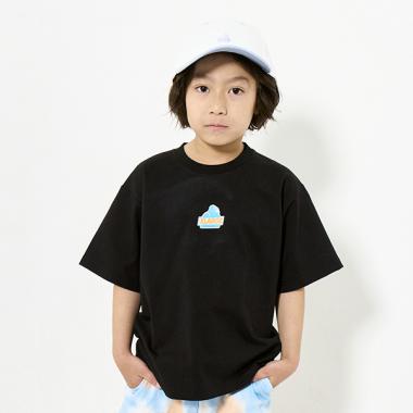 ワンポインOGトゴリラ半袖Tシャツ(80cm 黒): キッズ - ナルミヤ