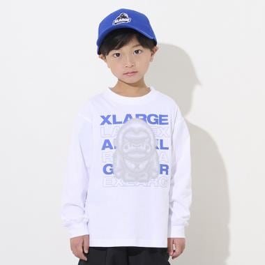 サイバーファニーゴリラ長袖Tシャツ