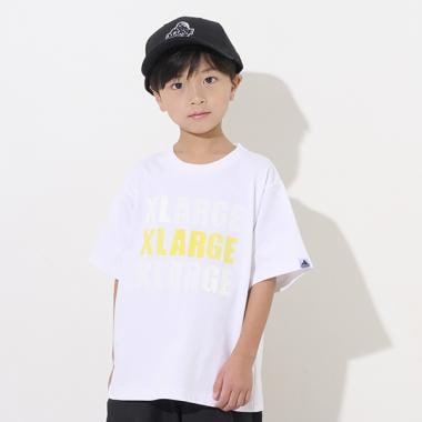 ブロックロゴプリント半袖Tシャツ