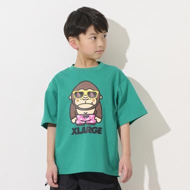 サングラスファニーゴリラ半袖Tシャツ