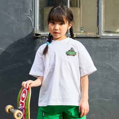 OGゴリラ&ロゴ半袖Tシャツ