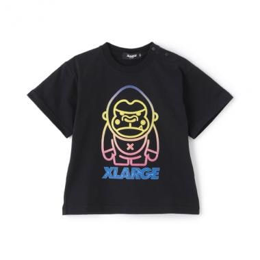 ネオンファニーゴリラ半袖Tシャツ