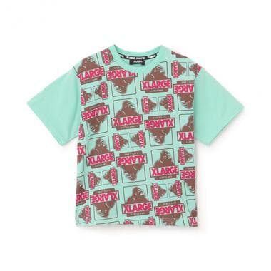 OGゴリラ総柄半袖Tシャツ