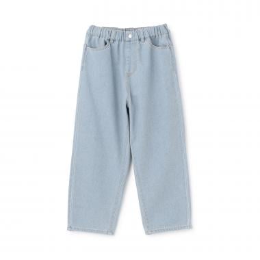 ヒップパッチロゴ デニムパンツ