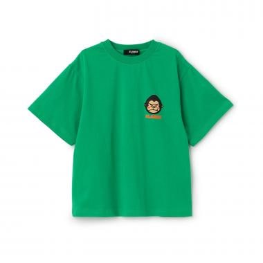 ファニーゴリラワンポイント半袖Tシャツ