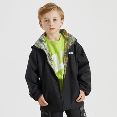 【リバーシブル】ツリーカモ柄シャカシャカブルゾン