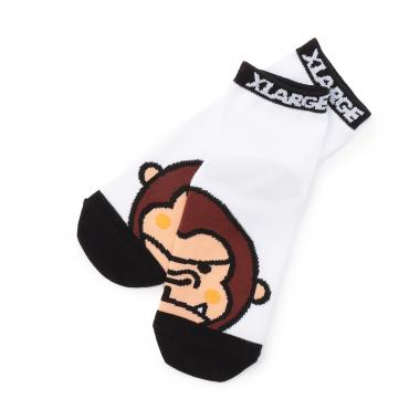 ファニーゴリラビッグフェイス ショートソックス