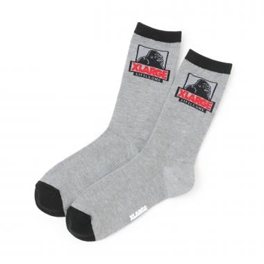 OGバイカラー クルーソックス