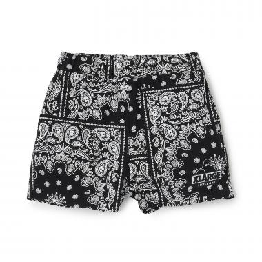 バンダナ総柄 パナマ織ショートパンツ