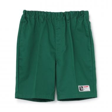 センタープレス ツイルハーフパンツ