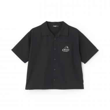 バンダナ柄 パナマ織半袖シャツ