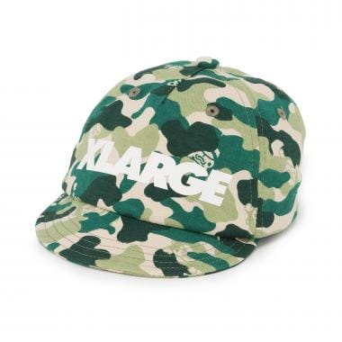 ファニーゴリラカモ総柄 ベビーキャップ