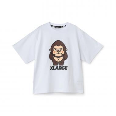 バックスタイルファニーゴリラ半袖Tシャツ