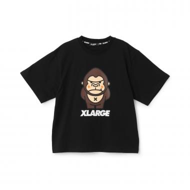 バックスタイルファニーゴリラ半袖Tシャツ
