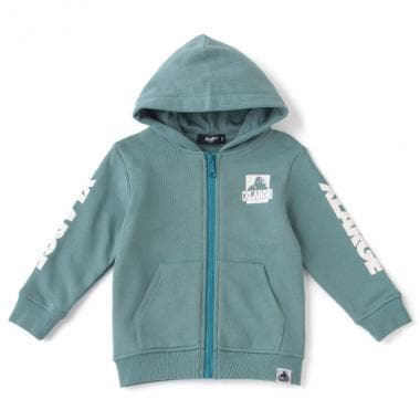 裏毛 袖ロゴフルジップパーカー