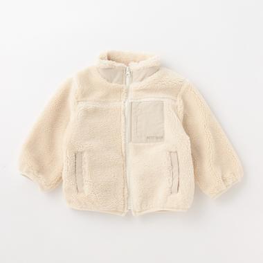 スタンドジップボアブルゾン