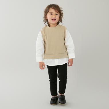 ストレッチストレートパンツ