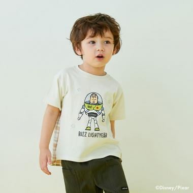 【DISNEY/PIXAR】 TOY STORY/バズ刺しゅう半袖Tシャツ