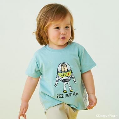 【DISNEY/PIXAR】 TOY STORY/バズ刺しゅう半袖Tシャツ