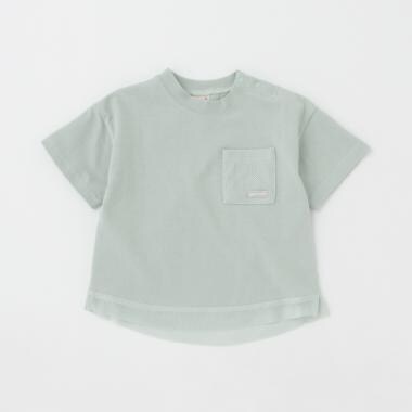 裾メッシュ半袖Tシャツ