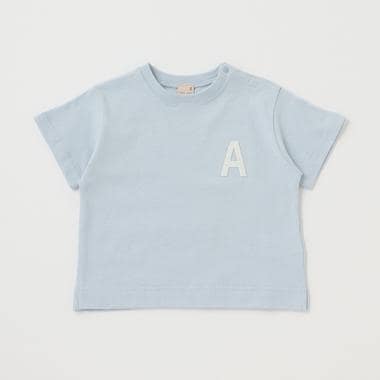 【接触冷感】アルファベットTシャツ