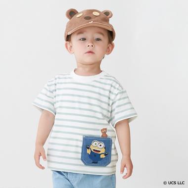 【ミニオン】ボーダーTシャツ