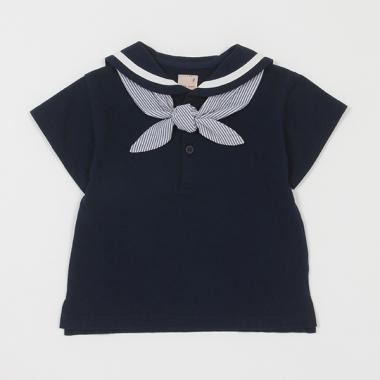 【リンク・接触冷感】セーラーTシャツ