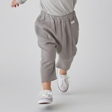 【防汚加工】楊柳クロップドパンツ