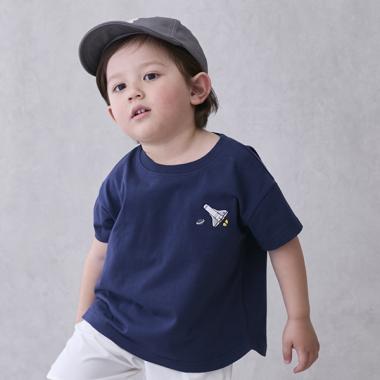 【GOODPRICE冷感/WEB限定価格】刺しゅう半袖Tシャツ