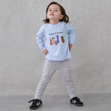 【プティプラ】BOYS10分丈レギンス