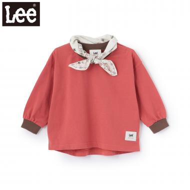 【Lee】バンダナ付きビッグシルエット長袖T