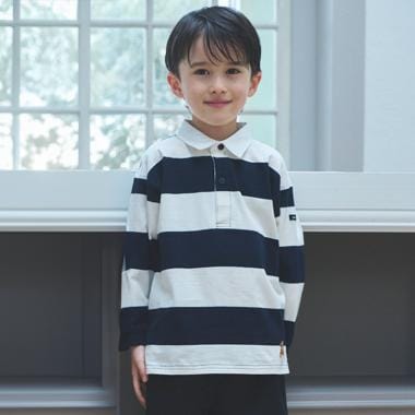 【リンク】ボーダーラガー長袖Tシャツ