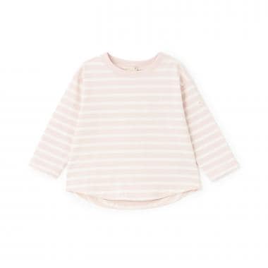 【食品防汚】ボーダー長袖Tシャツ