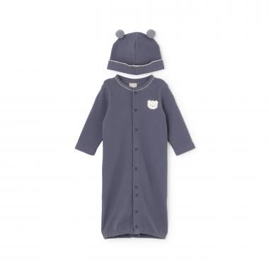 帽子つき2wayオール