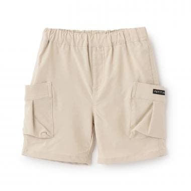 のびのびツイルポケットショートパンツ
