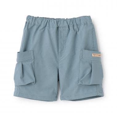 のびのびツイルポケットショートパンツ