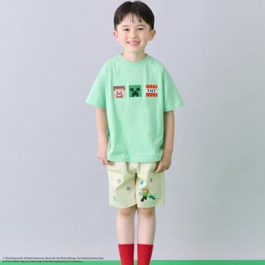 【MINECRAFT】刺しゅうハーフパンツ