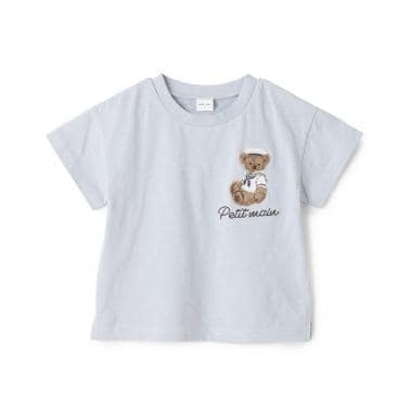 くまマリン半袖Tシャツ