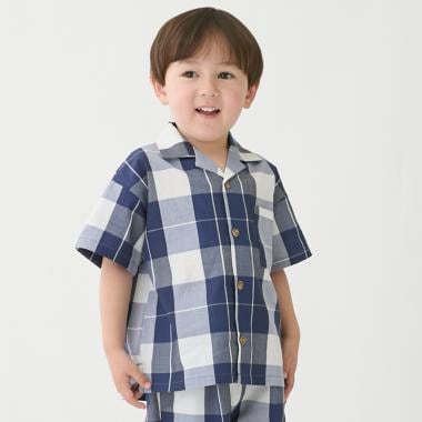 【リンク】アソート柄開衿半袖シャツ