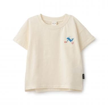 【食品防汚】刺しゅう半袖Tシャツ