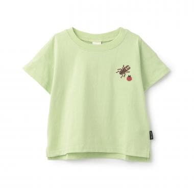 【食品防汚】刺しゅう半袖Tシャツ