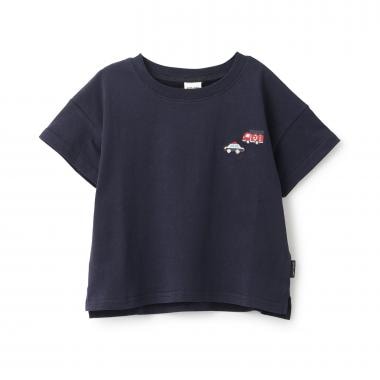 【食品防汚】刺しゅう半袖Tシャツ