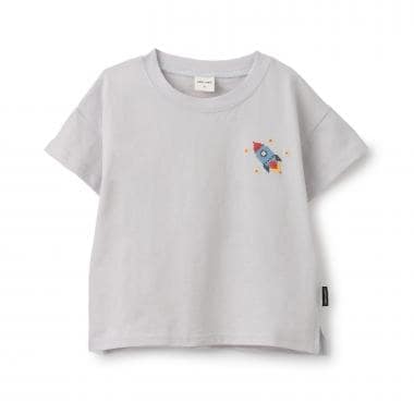 【食品防汚】刺しゅう半袖Tシャツ