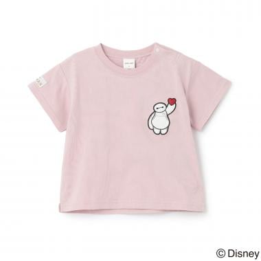 【Disney】【接触冷感】ベイマックス / アップリケTシャツ