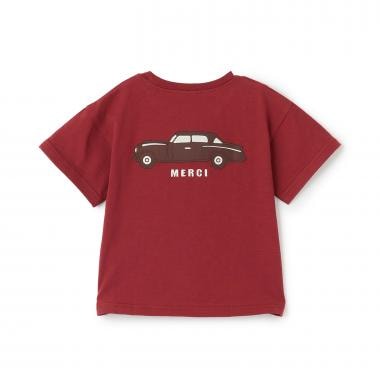 【接触冷感】バックアップリケ半袖Tシャツ