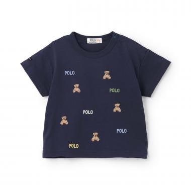 【POLO BCS】くま刺しゅう半袖Tシャツ